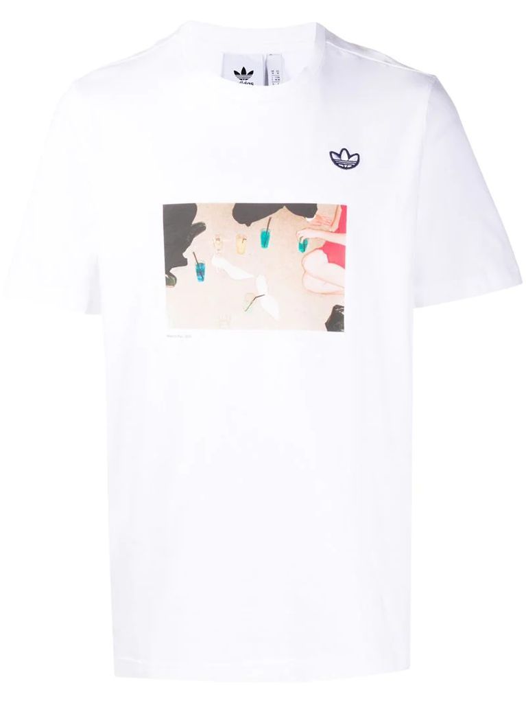 graphic print T-shirt