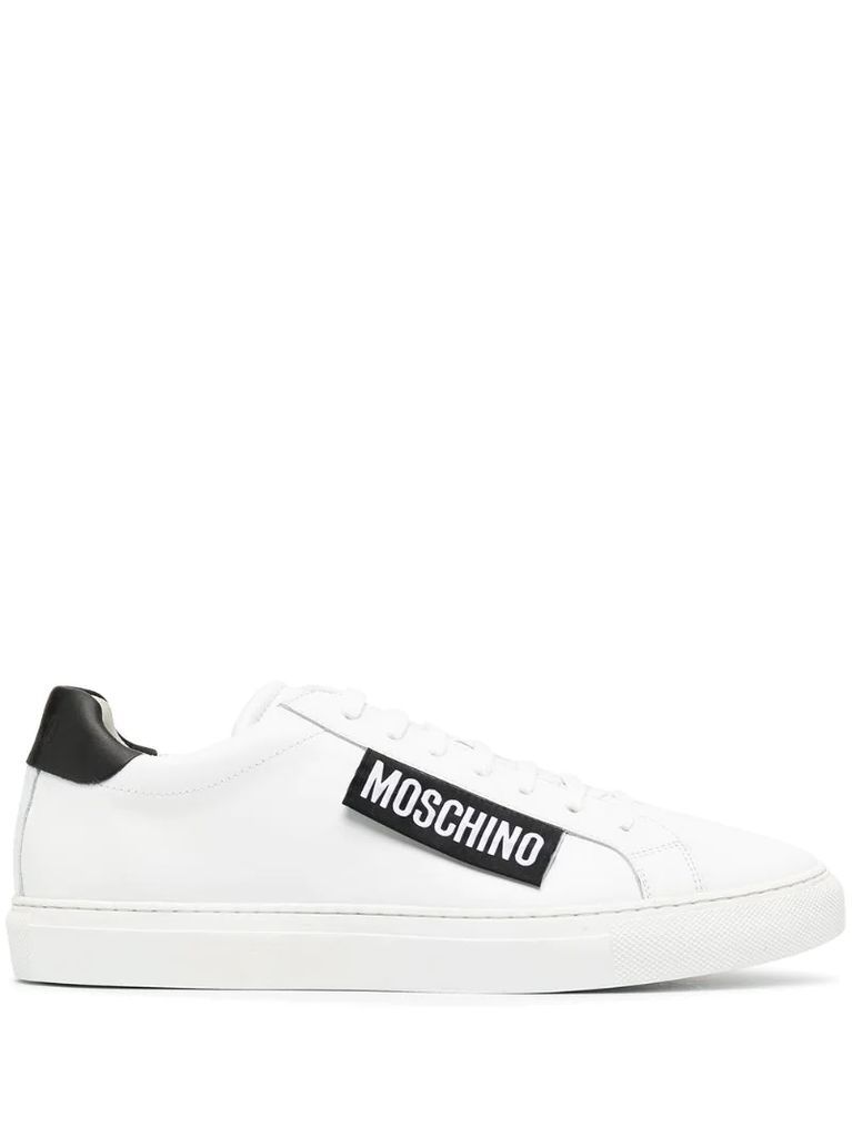 logo patch sneakers