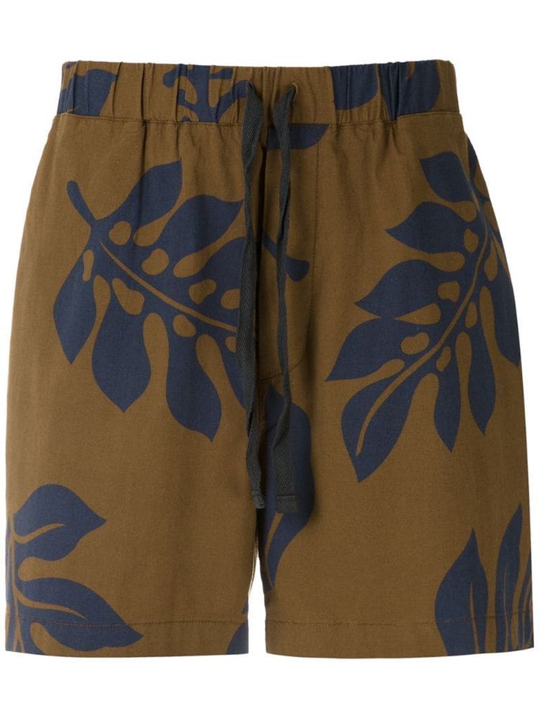 floral print shorts