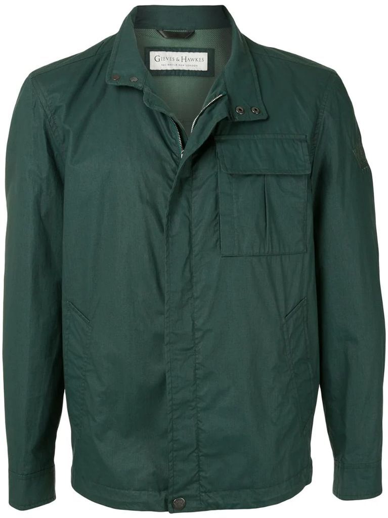 lightweight fitted jacket