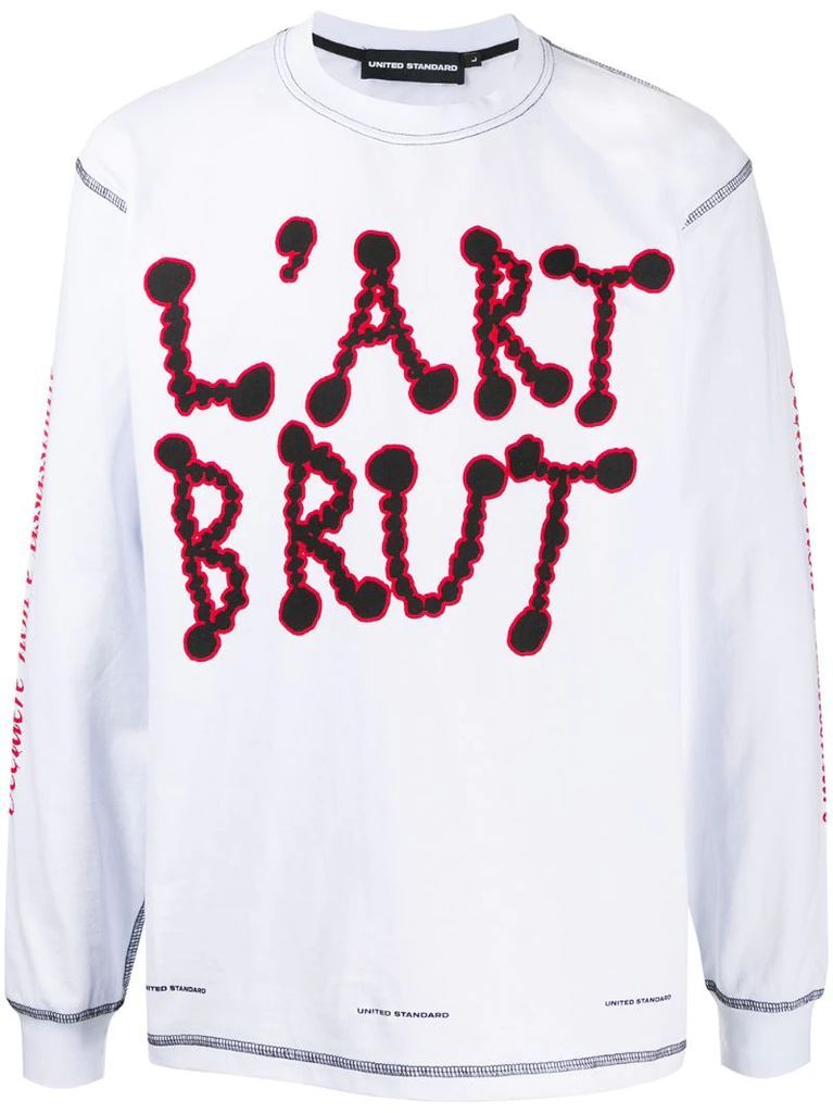 L'Art Brut long-sleeved T-shirt