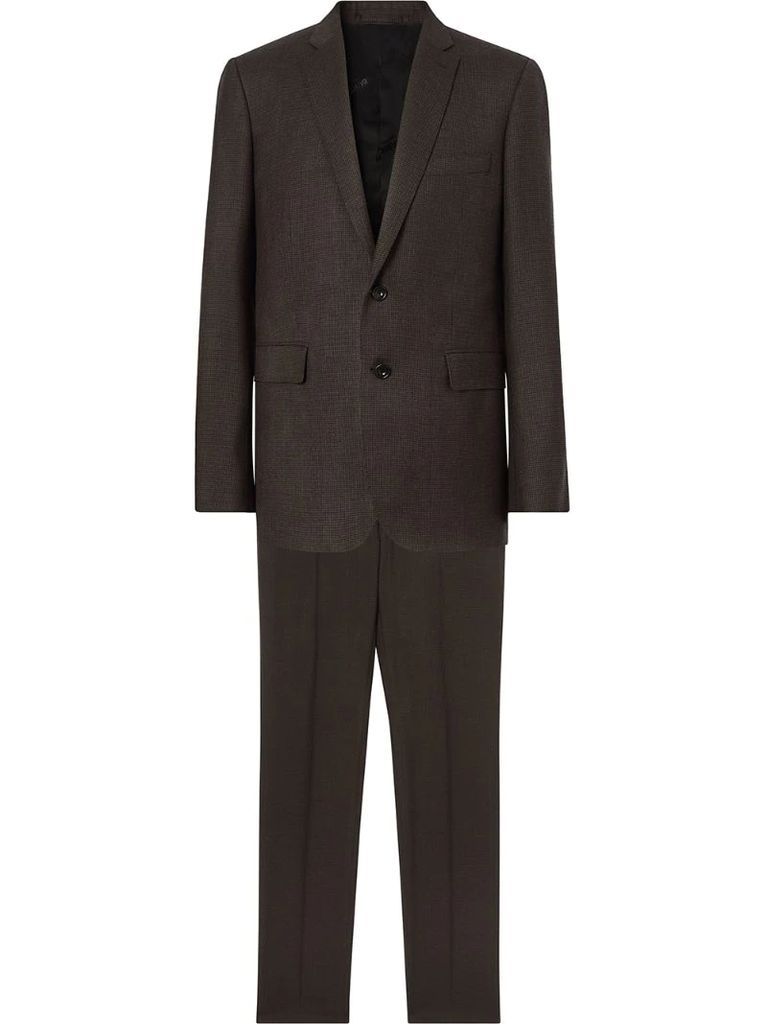 puppytooth check suit