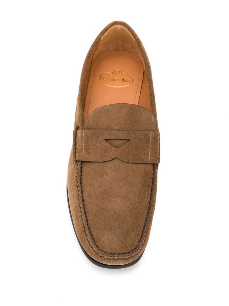 Karl suede loafers