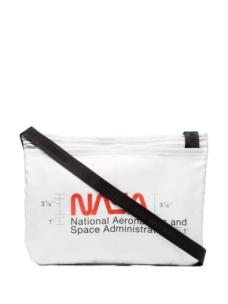 NASA print crossbody bag