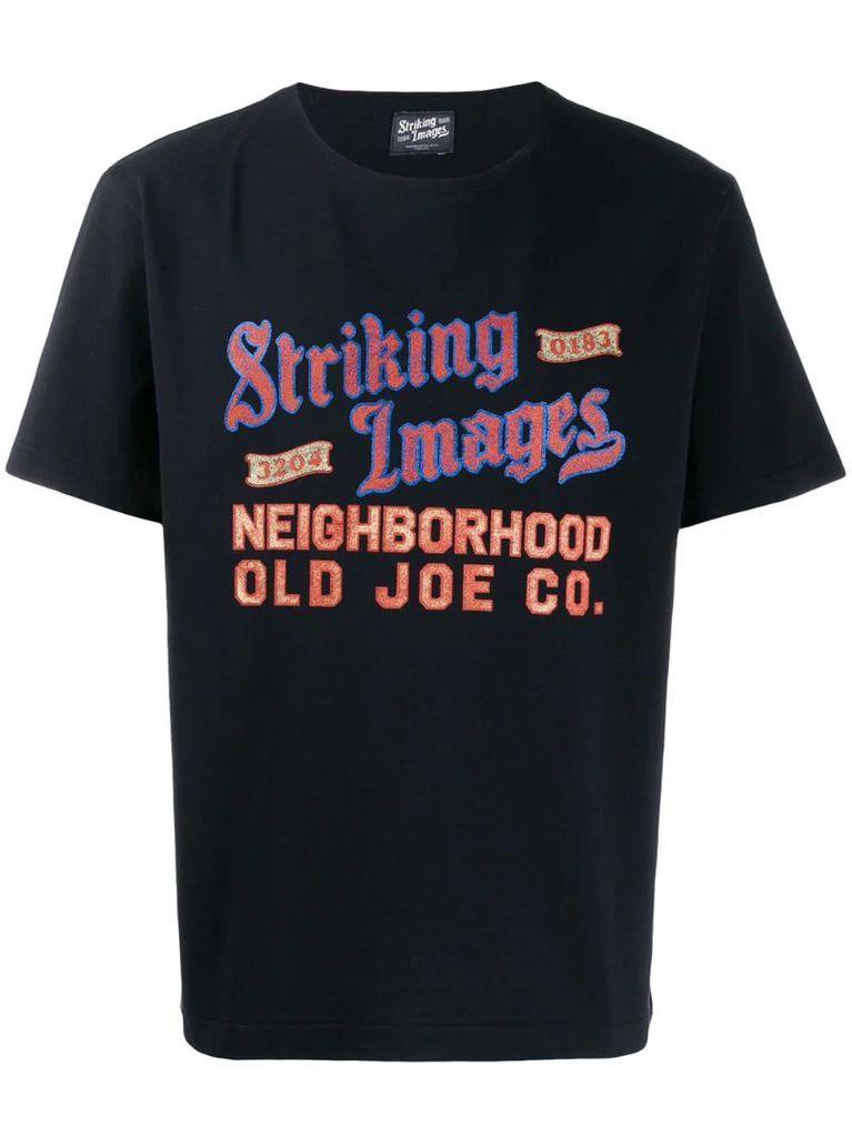 Striking Images print T-shirt