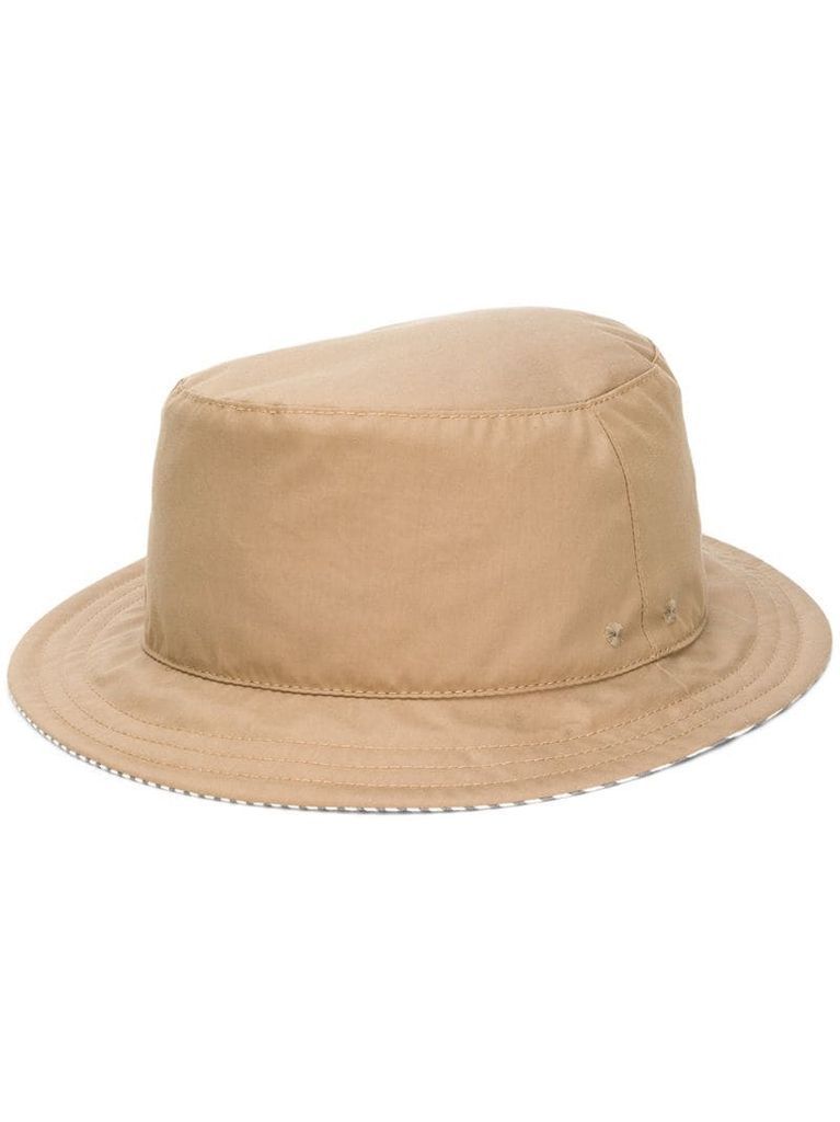 Khaki Reversible Bucket Hat