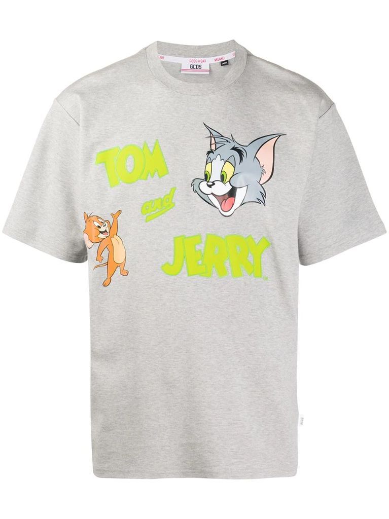 Tom & Jerry print t-shirt