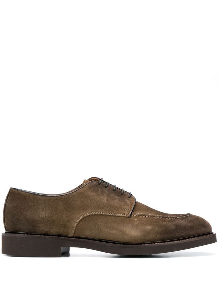 lace-up derby shoes