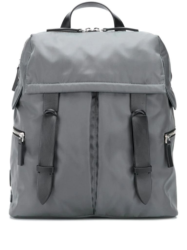 double buckle medium backpack