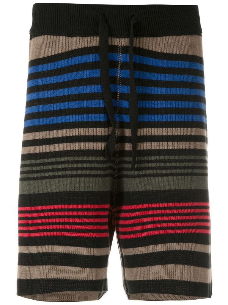 Douple Mixed Stripes shorts