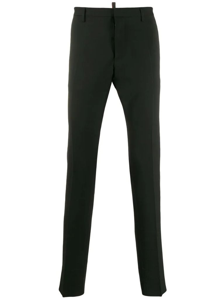 Tidy skinny-fit trousers