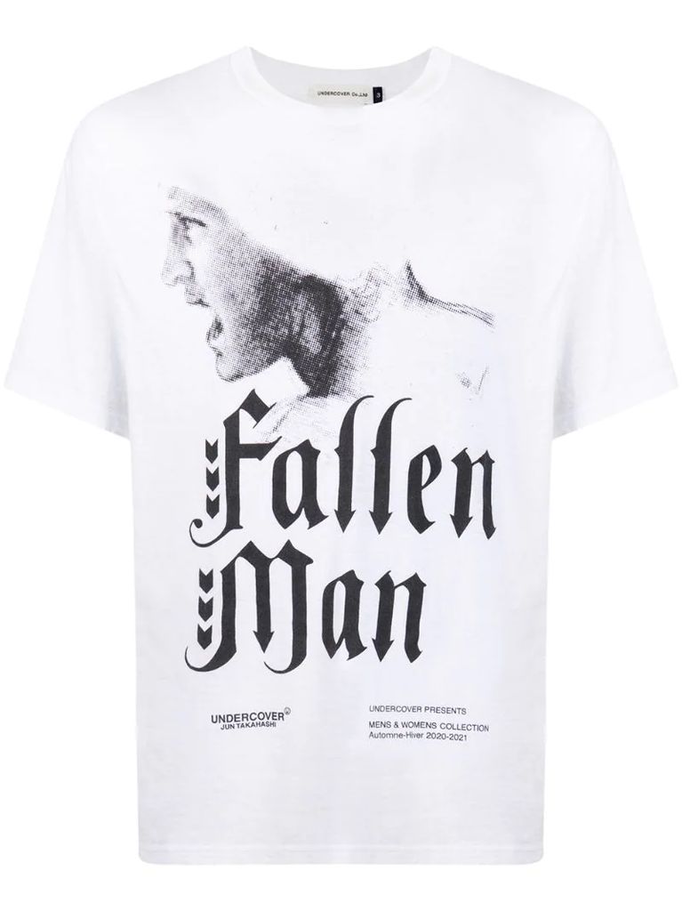 Fallen Man print T-shirt