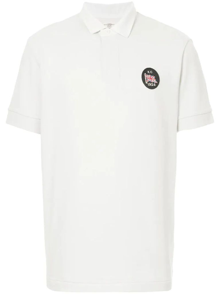 chest patch polo shirt