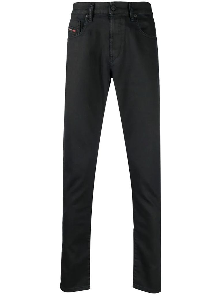 D-Strukt mid-rise slim jeans