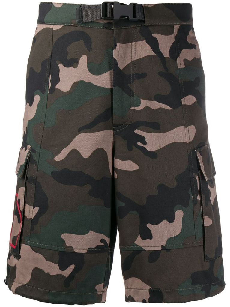 camouflage bermuda shorts