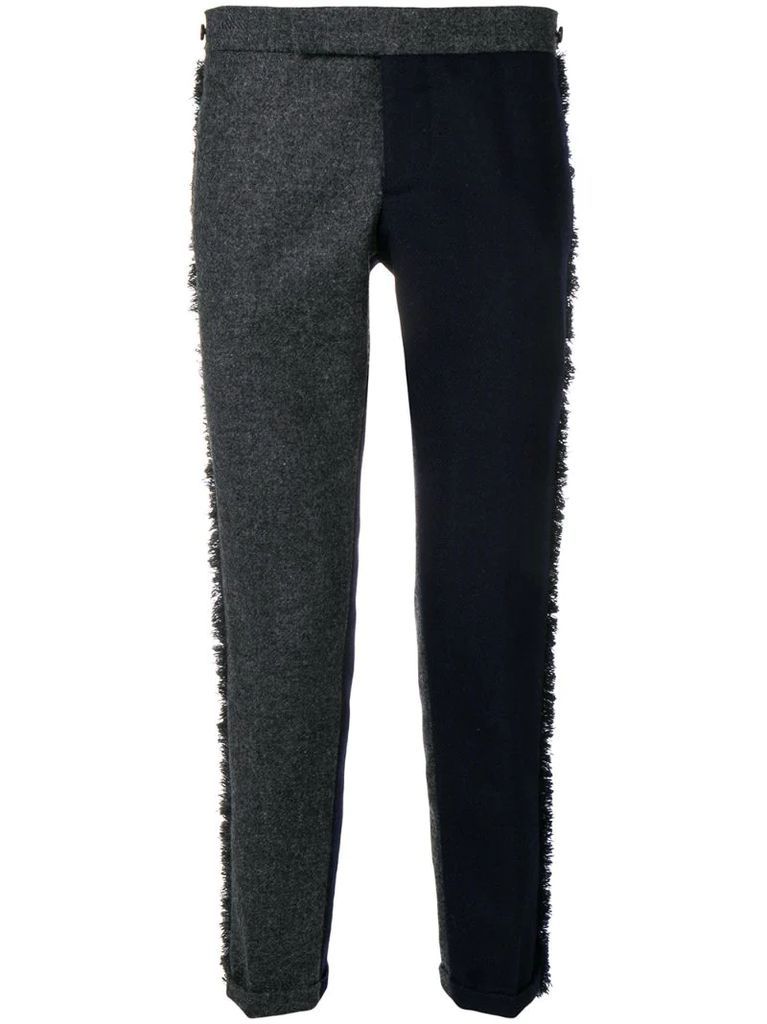 Frayed Edges Skinny Trouser