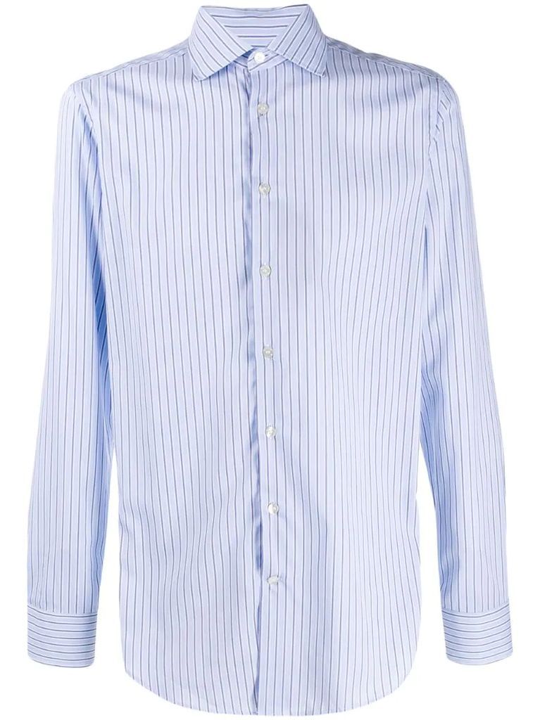 cotton pinstripe shirt