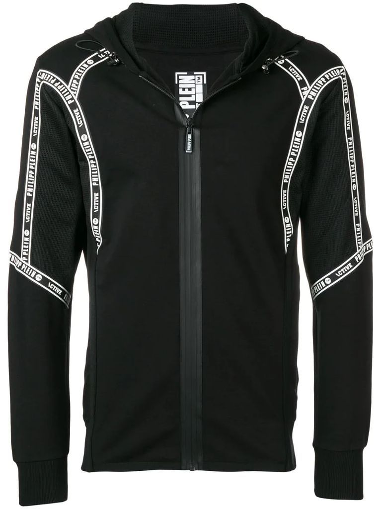 TM zipped hoodie