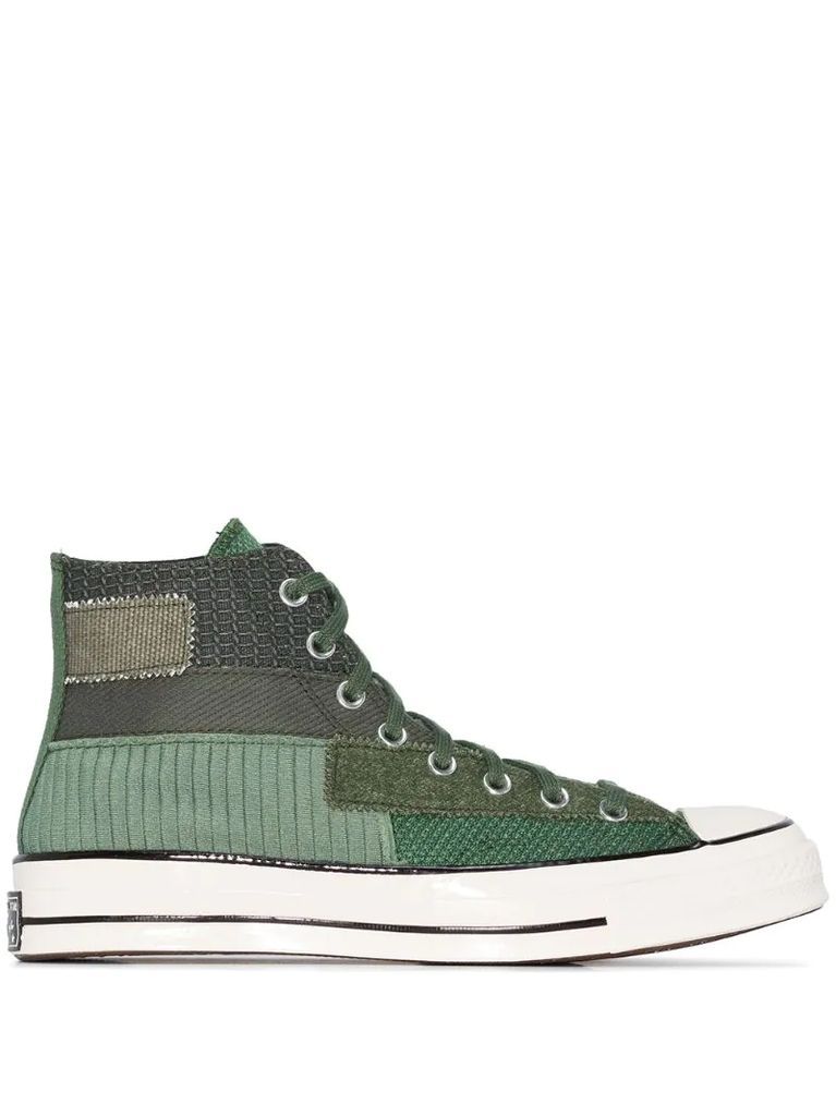 patchwork Chuck 70 high-top sneakers