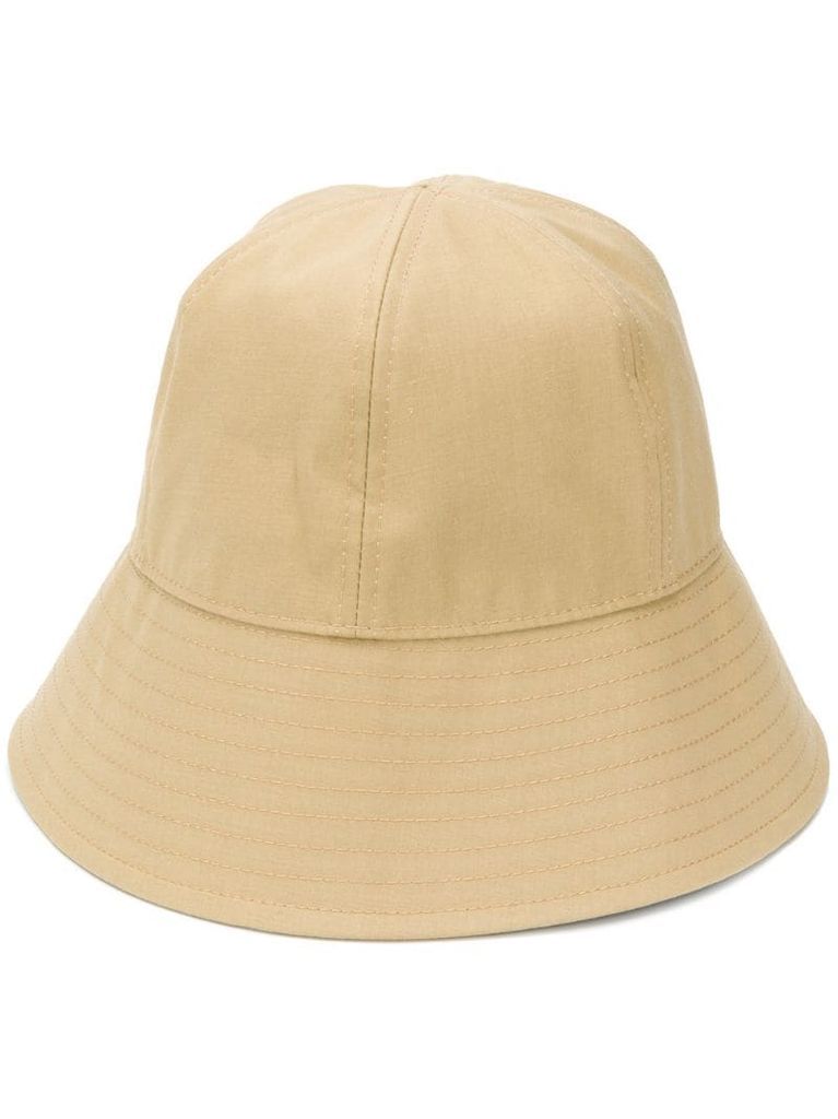 six-panel bucket hat