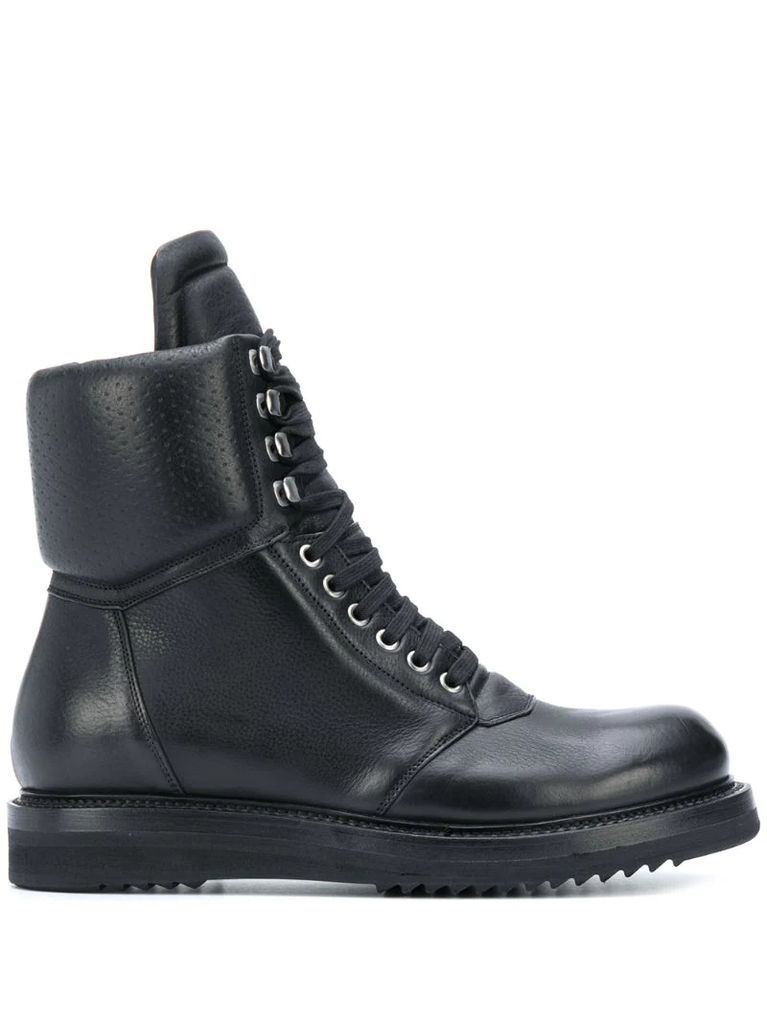 perforated military boots