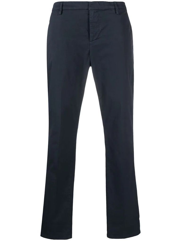 concealed fastening tailored trousers
