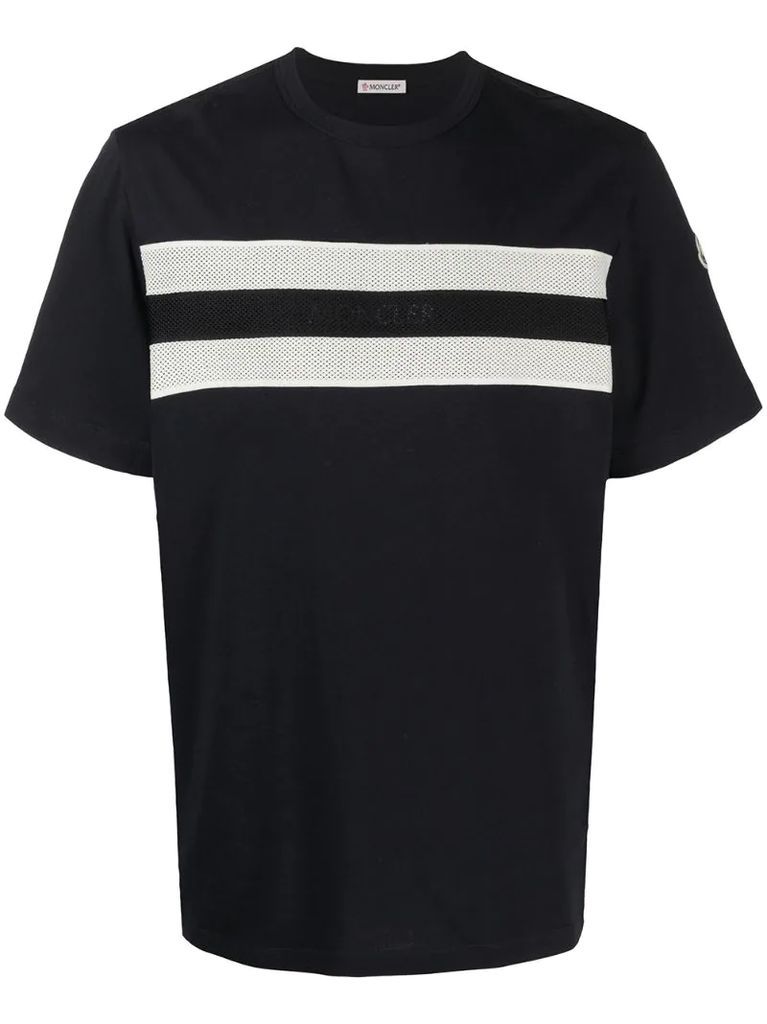stripe-detail T-shirt