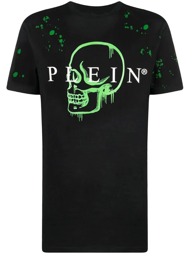 Skull logo-print T-shirt