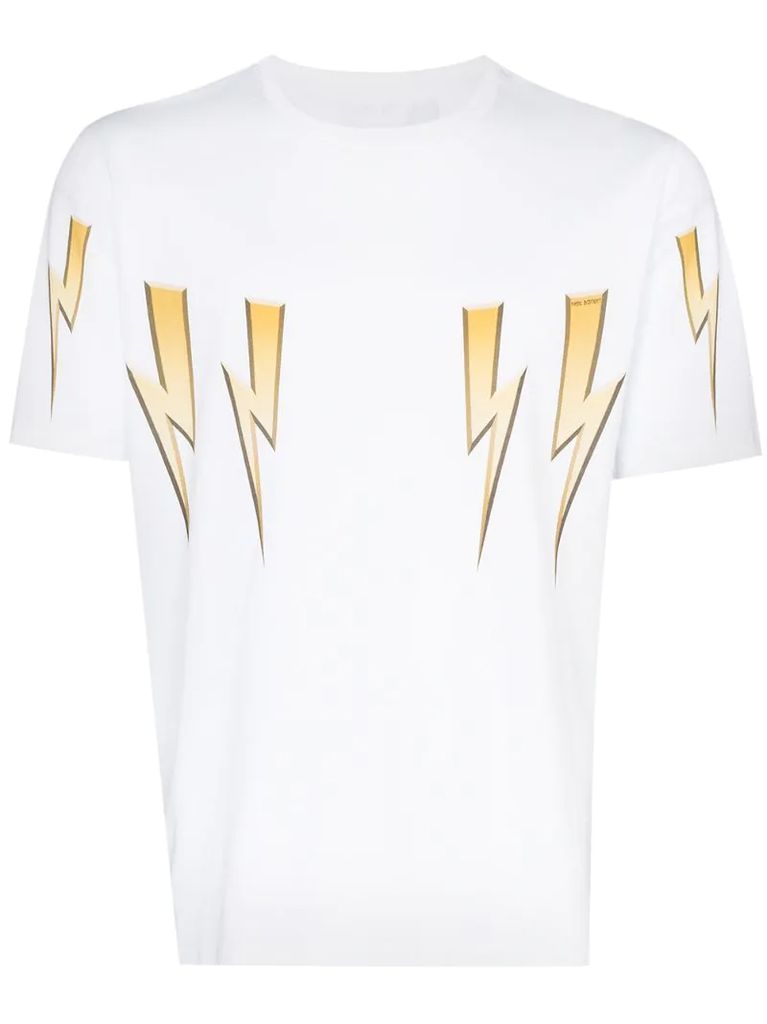Bolt print T-shirt