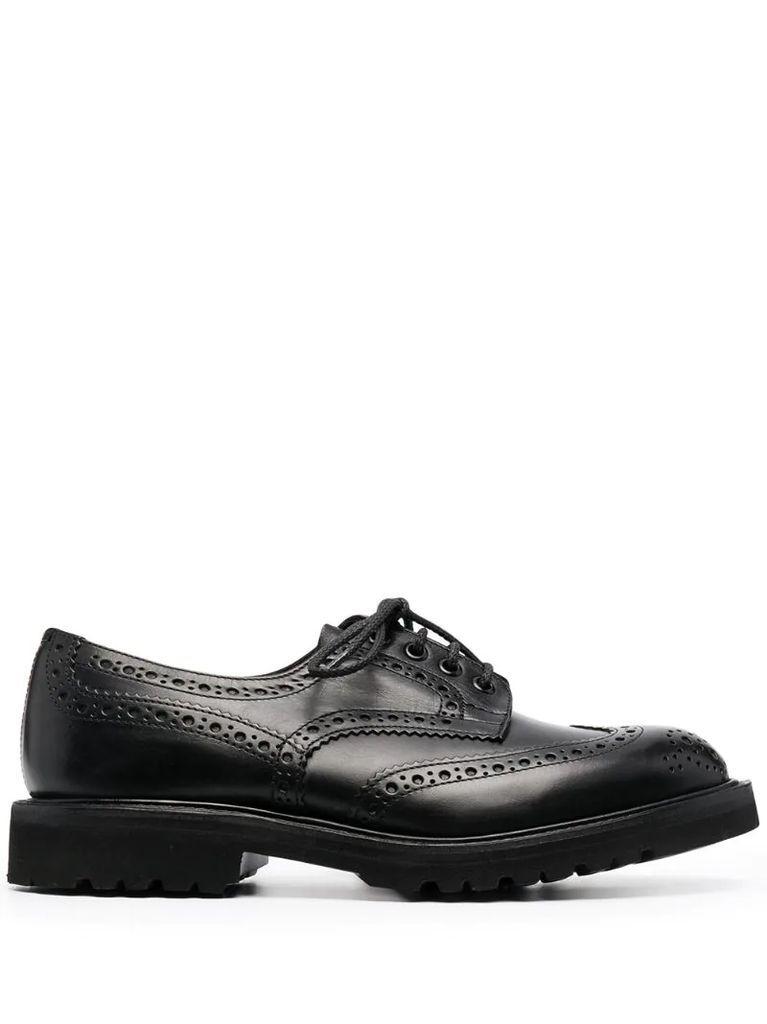 Bourton leather brogues