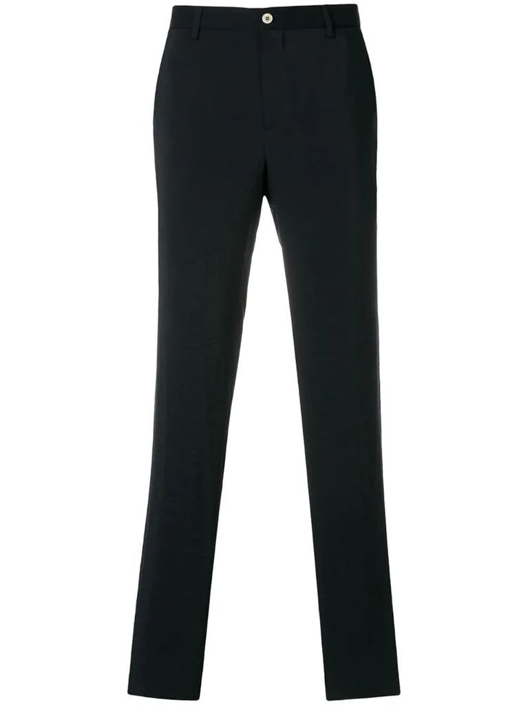 classic fitted trousers
