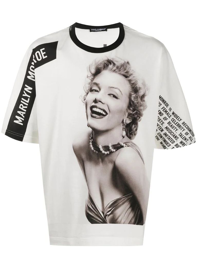 Marilyn Monroe print T-shirt