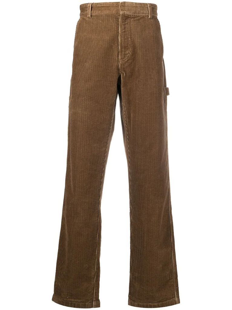 corduroy loose-fit trousers