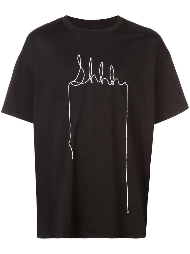 Yarn Sketch Shh T-shirt