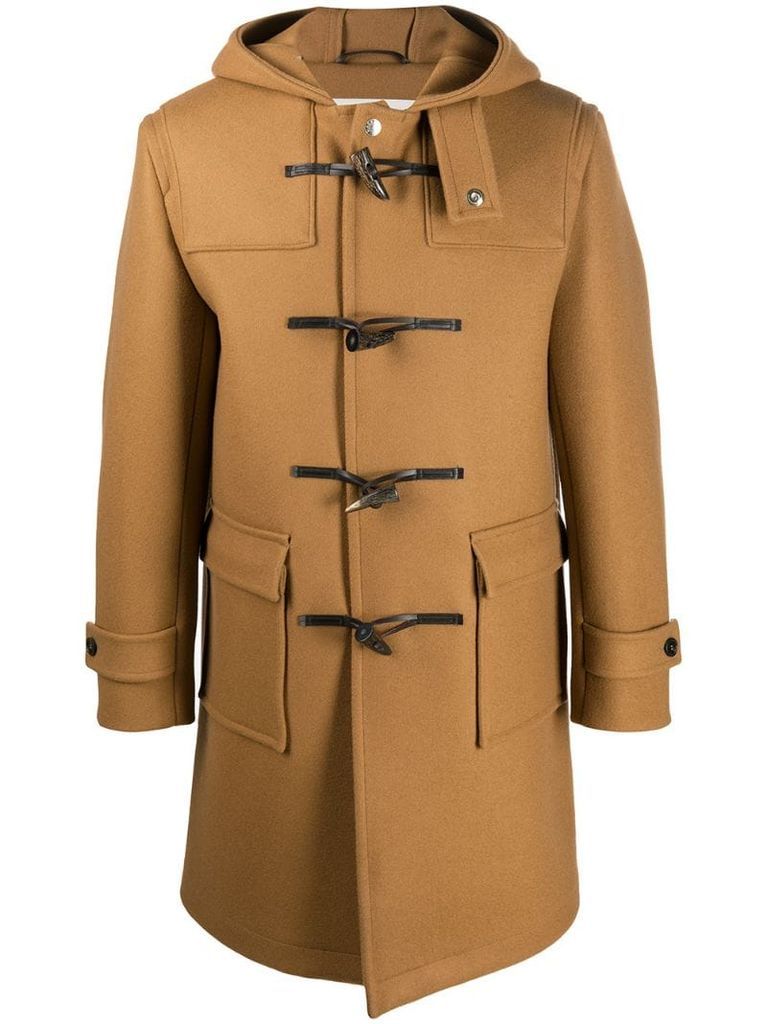 Weir hooded duffle coat