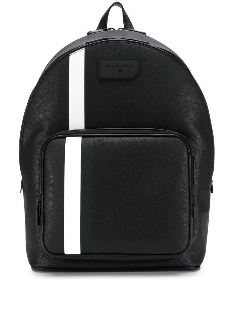 Sarkis stripe detail backpack
