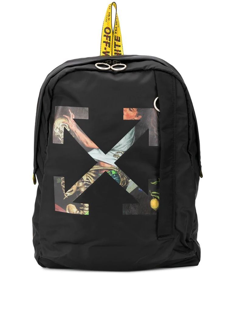 Arrows-motif Pascal backpack