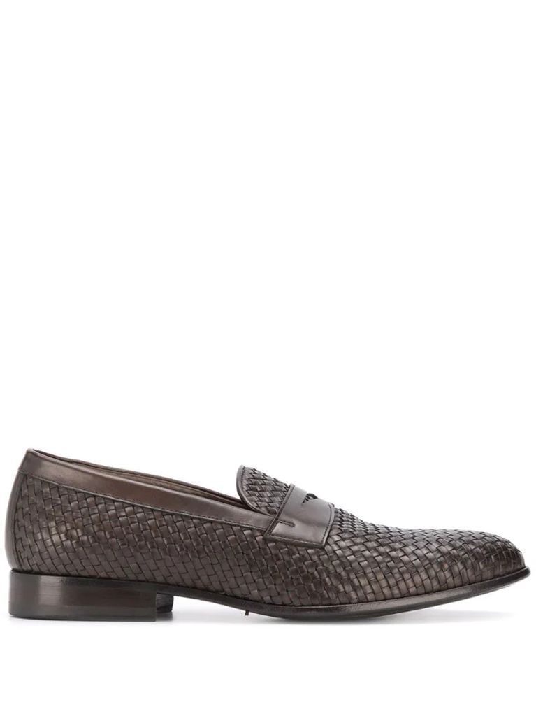 Andrea woven loafers