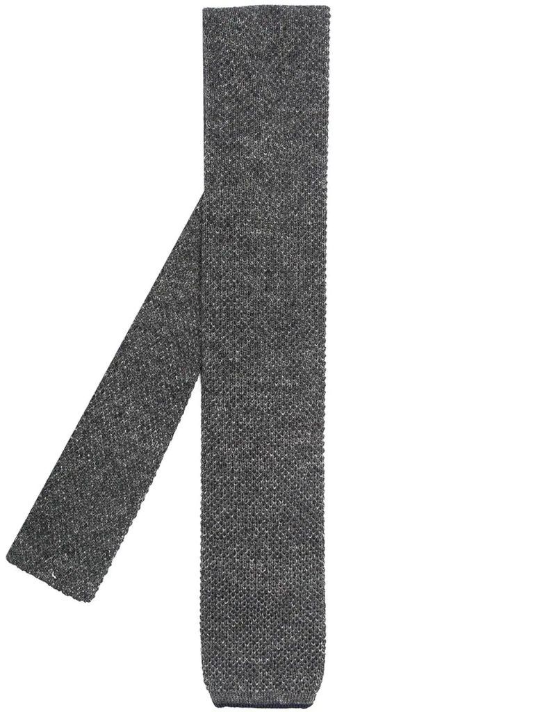 cotton knit tie