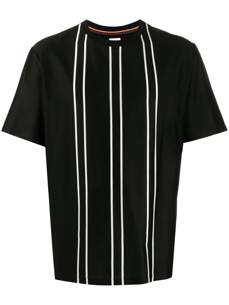 front striped T-shirt