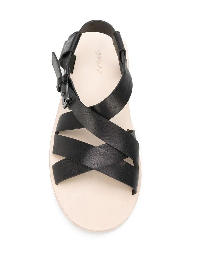 strappy design sandals
