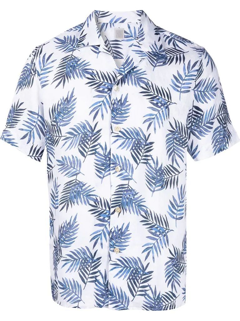 palm leaf print shirt