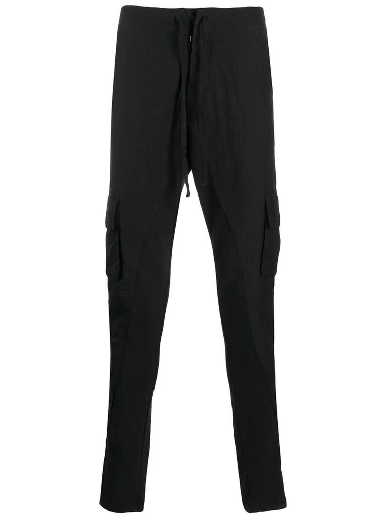 drawstring tracksuit trousers