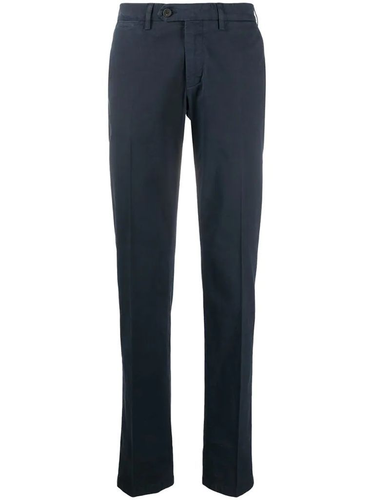 straight-leg trousers