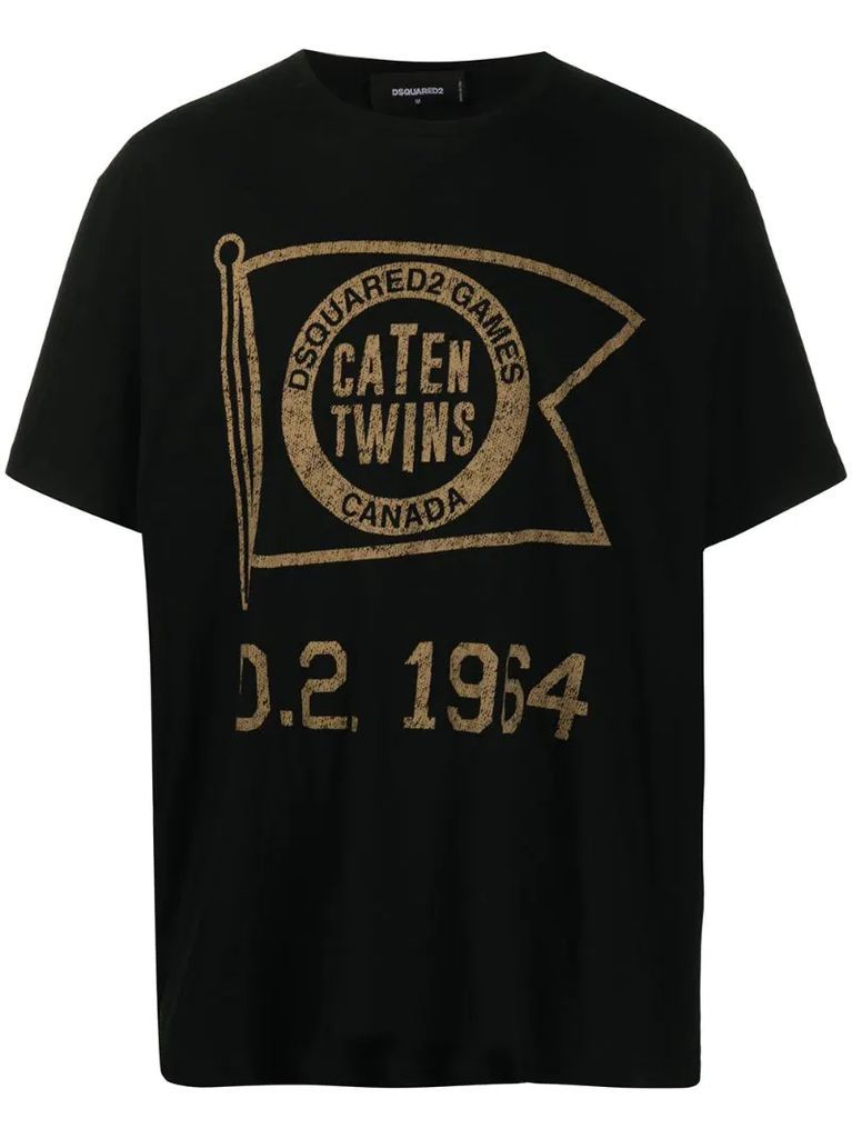 Caten Twins print T-shirt