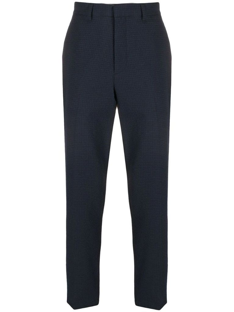 textured trousers