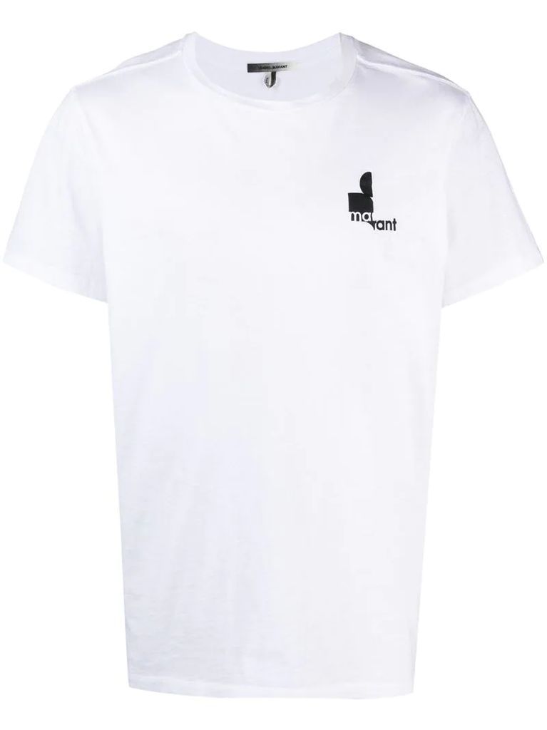 Zafferh logo print T-shirt