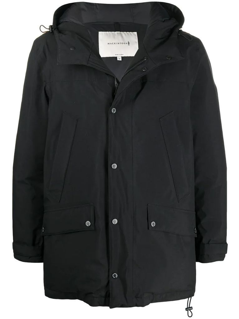 eVent hooded down jacket