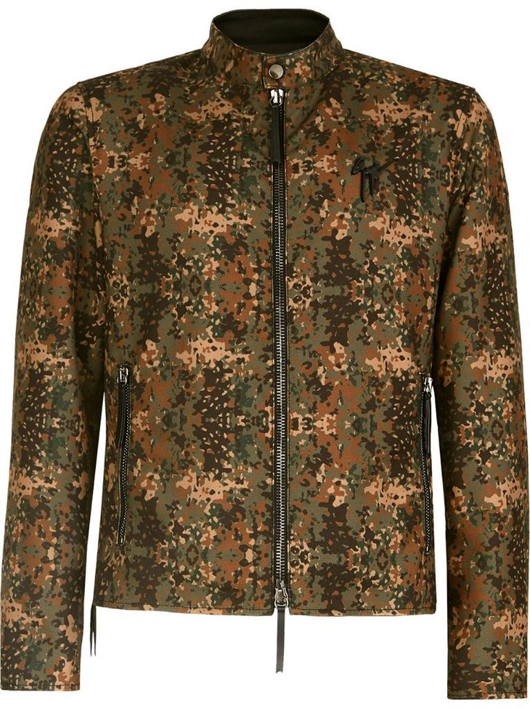 camouflage pattern jacket
