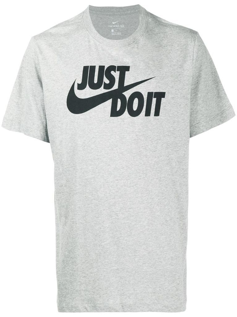 crew neck 'Just Do It' slogan t-shirt